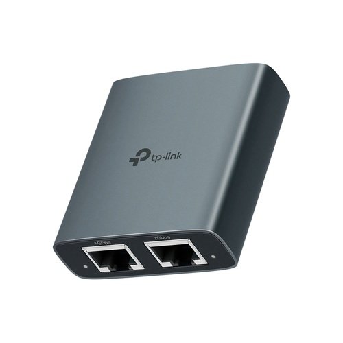 TP-Link EH210 – 1 to 2 Gigabit Ethernet Splitter, 1000Mbps High-Speed Internet Splitter, Plug & Play RJ45 Network Adapter