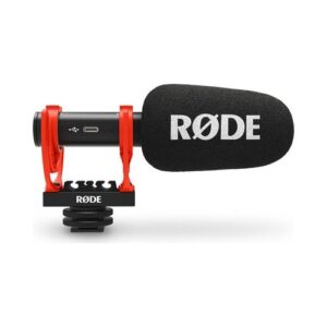RØDE VideoMic GO II – Ultracompact Camera-Mount Shotgun Microphone, USB & 3.5mm, No Battery Required